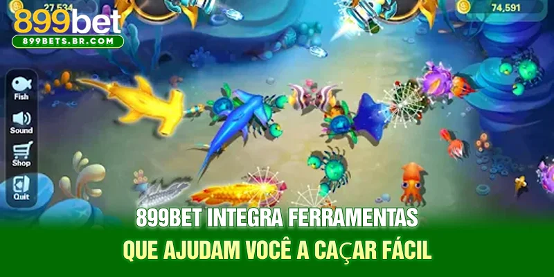 899BET integra ferramentas que ajudam você a caçar fácil