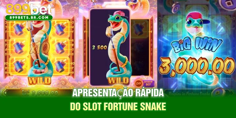 Apresentação rápida do slot Fortune Snake