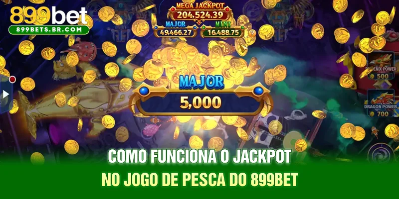 Como funciona o Jackpot no jogo de pesca do 899BET