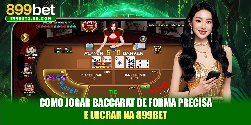 Como jogar Baccarat
