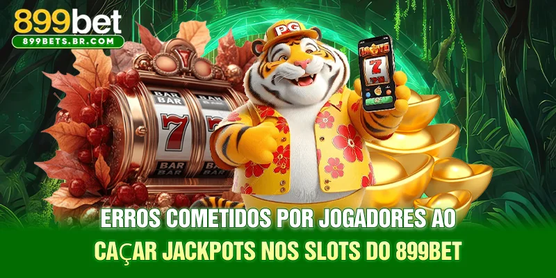 Erros cometidos por jogadores ao caçar jackpots nos slots do 899BET
