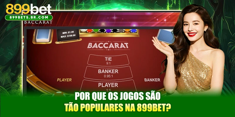 Por que os jogos são tão populares na 899Bet?